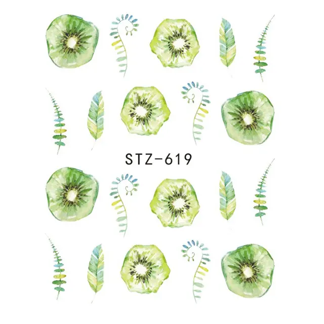 Nail Sticker Butterfly Flower Water Transfer Decal Sliders for Nail Art Decoration Tattoo Manicure Wraps Tools Tip JISTZ508 Stz 619 - Shop at LoveMi