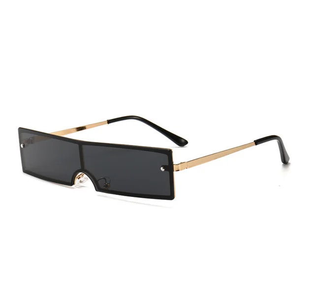 Rectangular sunglasses Gray - Shop at LoveMi