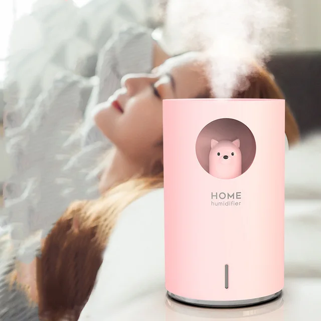 Polar bear mini humidifier Pink - Shop at LoveMi