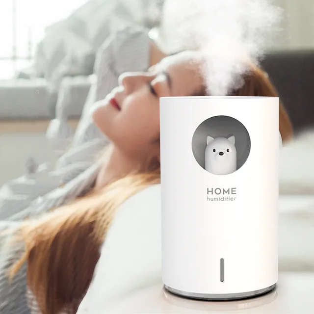 Polar bear mini humidifier White - Shop at LoveMi