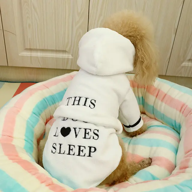 Pet clothes pajamas dog bathrobe bathrobe 1Style - Shop at LoveMi