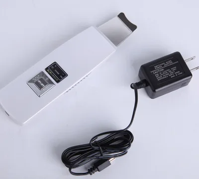 Ultrasonic Skin Scrubber Face Cleanser Blackhead Acne Removal Facial Spa Vibration Massager Ultrasound Peeling Clean Machine 394 Usb - Shop at LoveMi