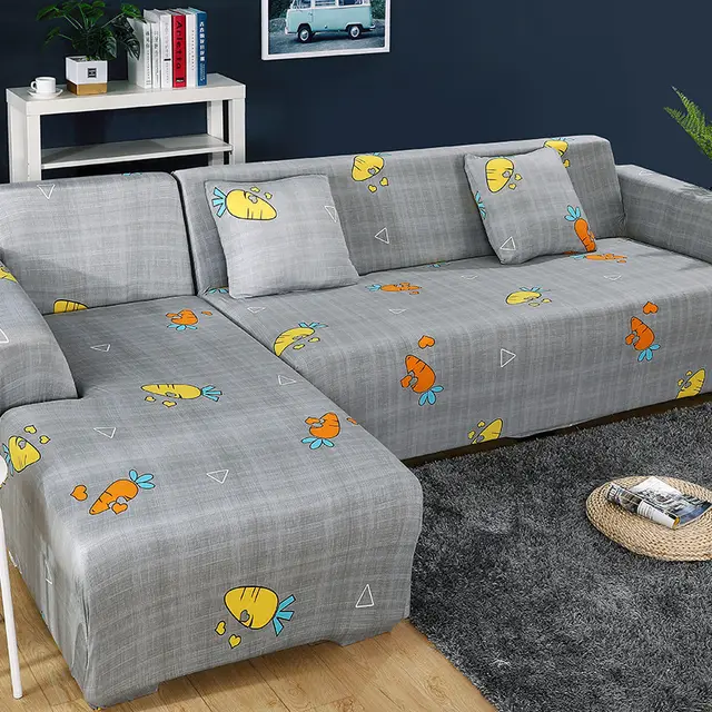Cover for stretch sofa cover Carrot - Shop at LoveMi