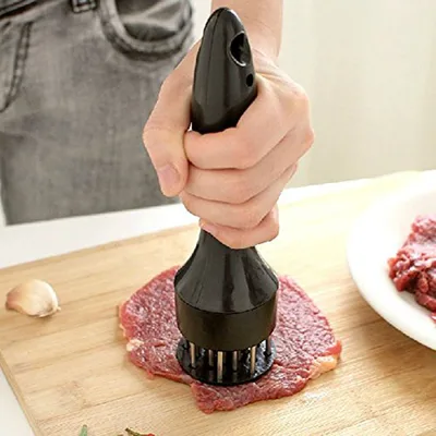 Pine Meat Needle Steak Tender Meat Needle Pine Meat Device Black - Shop at LoveMi