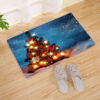 Flannel Christmas entry mat - Shop at LoveMi
