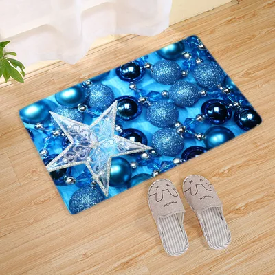 Flannel Christmas entry mat I - Shop at LoveMi