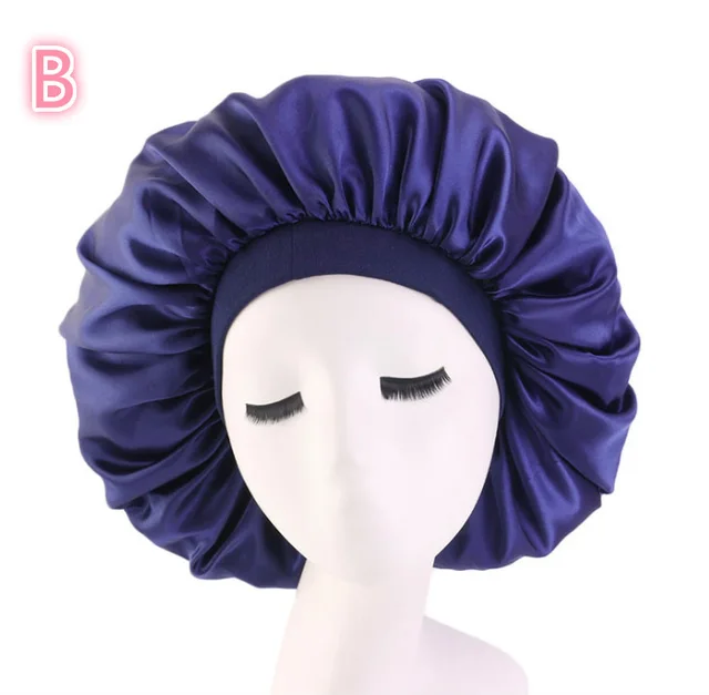 Beauty print Satin silk Bonnet sleep night cap - Shop at LoveMi
