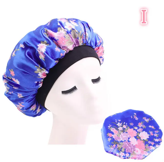 Beauty print Satin silk Bonnet sleep night cap I - Shop at LoveMi