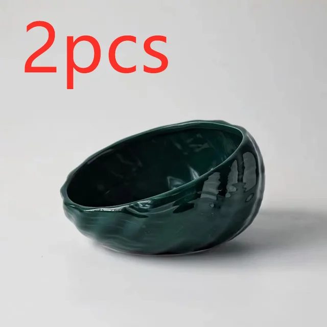 Pet Supplies Cat Bowl Dog Bowl Dark Green - Shop at LoveMi