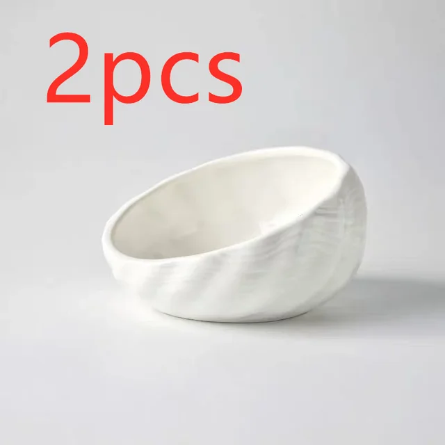 Pet Supplies Cat Bowl Dog Bowl White - Shop at LoveMi