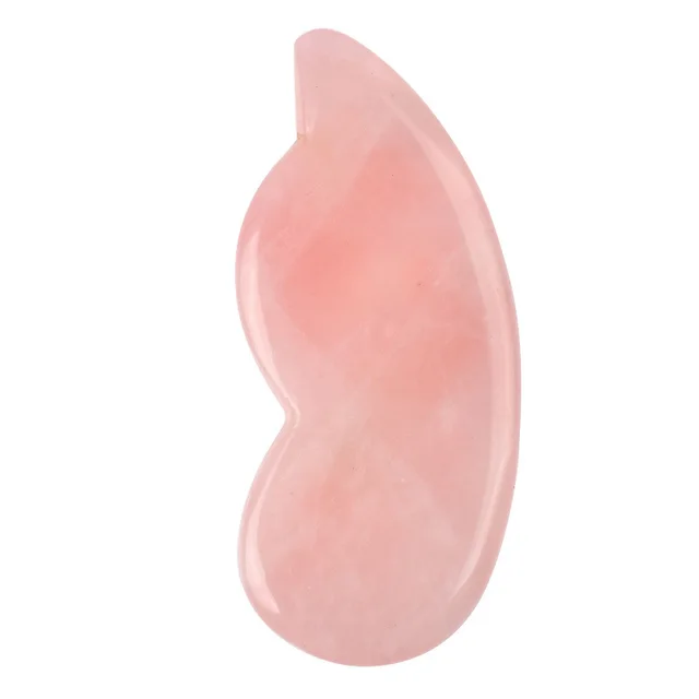 Whole Massage Gua Sha Tools Natural Rose Quartz Massage Stone Gourd Shape - Shop at LoveMi