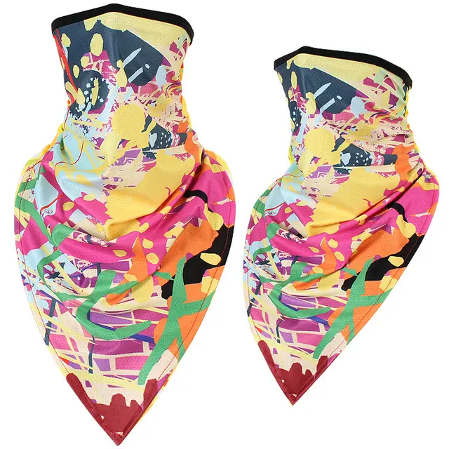 Quick drying triangle towel long breathable Painted - Shop at LoveMi