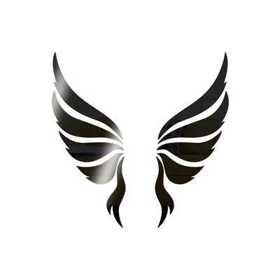 3D crystal three dimensional decorative stickers Black - Shop at LoveMi