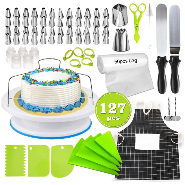 Cake Baking Tools Decorating Mouth Decorating Bag 127 Set - Shop at LoveMi