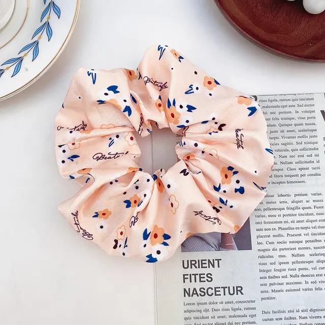 All Match Hair Rope Tie Ponytail Head Rope Women Orange - Shop at LoveMi