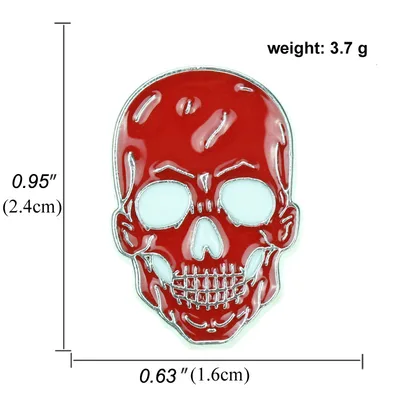 Punk skull series brooch A00242 - Shop at LoveMi