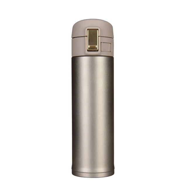 Bounce cover cup heat preservation cup fashion stainless steel insulation cup water cup advertising promotional gift cup Gold - Shop at LoveMi