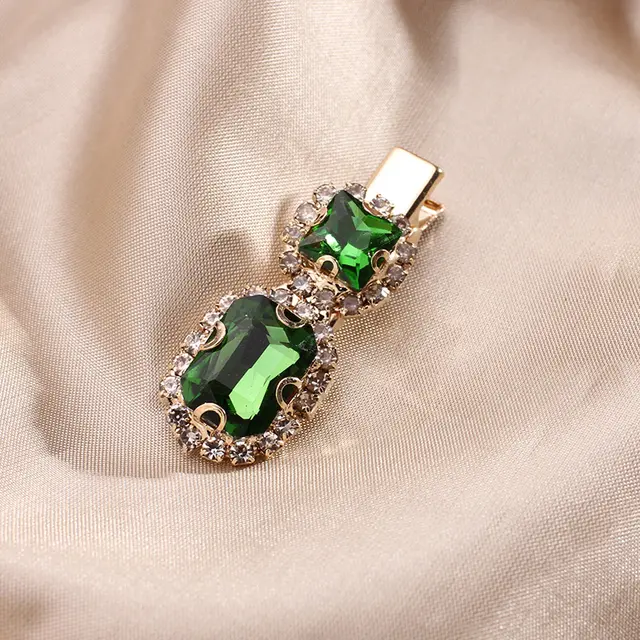 Green zircon hairpin light 4Style - Shop at LoveMi