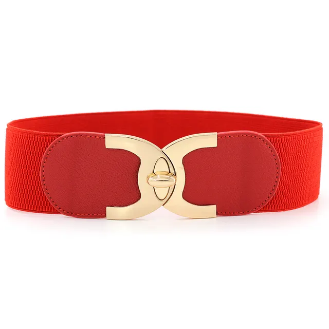 Golden revolving lock elastic waistband Red - Shop at LoveMi