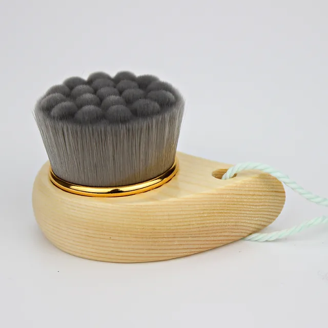 Charcoal white cleansing brush Black - Shop at LoveMi