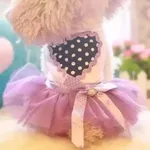 Peach Heart Purple