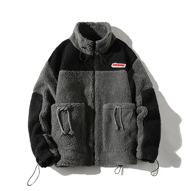 Lamb wool sweater coat Black - Shop at LoveMi
