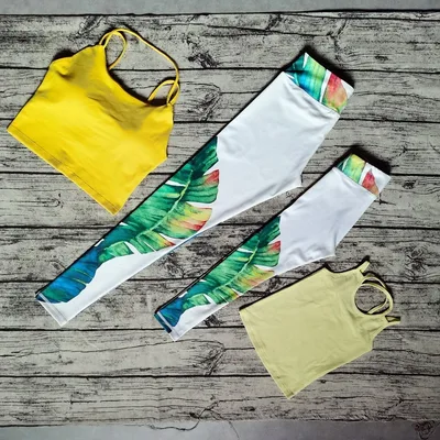 Parent child beauty back yoga suit 7 Style Child Xl - Shop at LoveMi