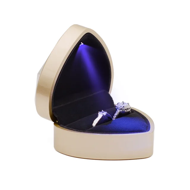 Proposal ring box Gold - Shop at LoveMi