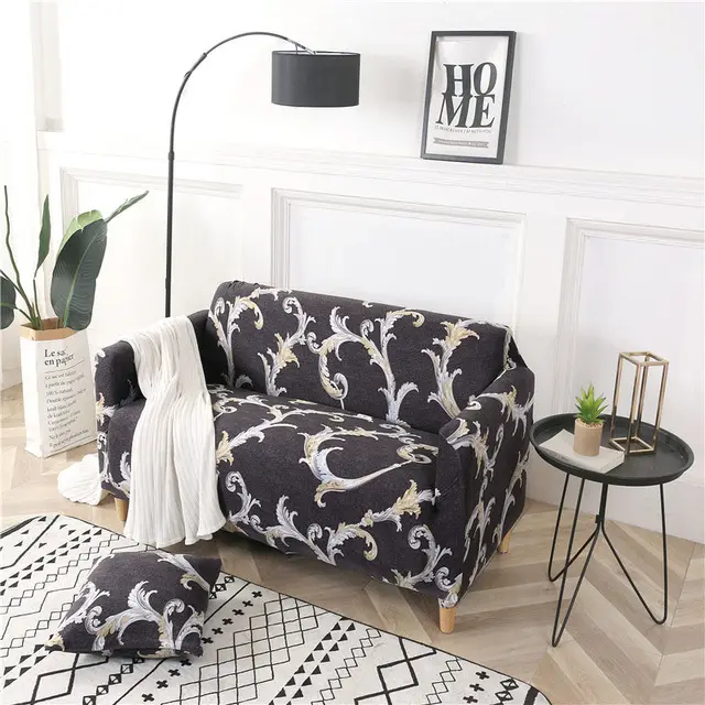 Printed sofa cushion sofa cover sofa cover - Shop at LoveMi