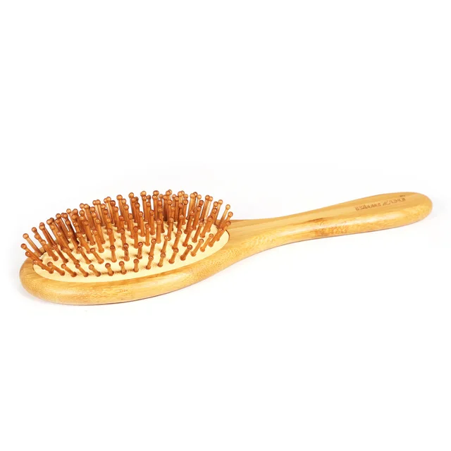 Airbag massage wooden comb Wood Color - Shop at LoveMi