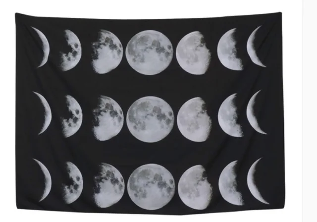Starry universe moon hangs Thick - Shop at LoveMi