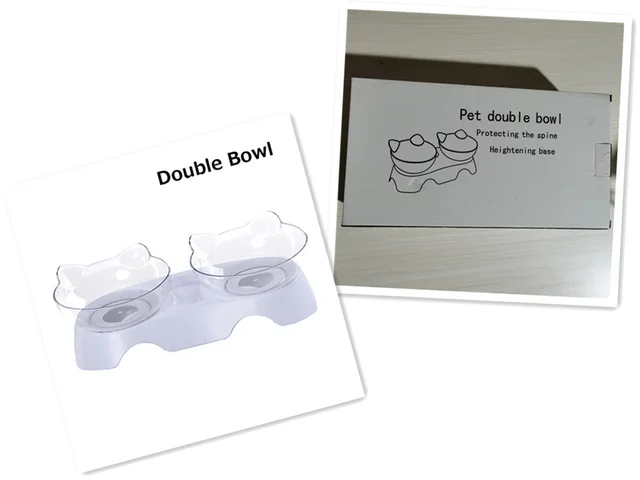 Pet feeder cat bowl White Carton - Shop at LoveMi