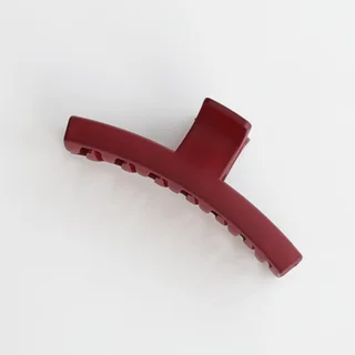 Hairpin large shark clip female - Wine Red