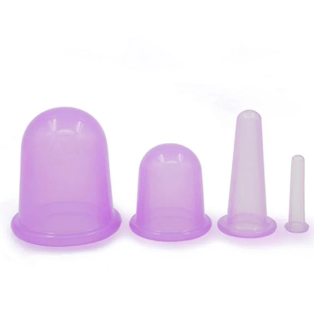 Silicone cupping, health cupping, vacuum cupping, wet cupping Purple - Shop at LoveMi