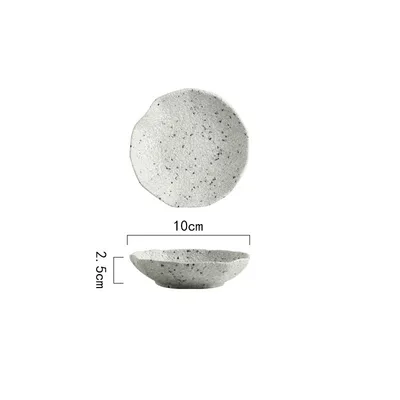 Leaf Edge Ceramic Plate Family Plate Dish Set Taste Dish - Shop at LoveMi