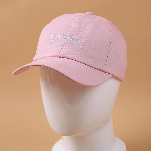Embroidered Hip Hop Baseball Hat Pink - Shop at LoveMi