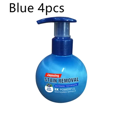 Pressed toothpaste whitening bottled toothpaste Blue 4Pcs - Shop at LoveMi