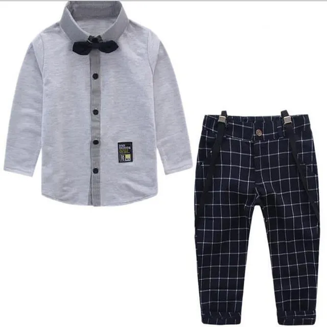 Two piece men's treasure suit tide suit Chapter Grey - Shop at LoveMi