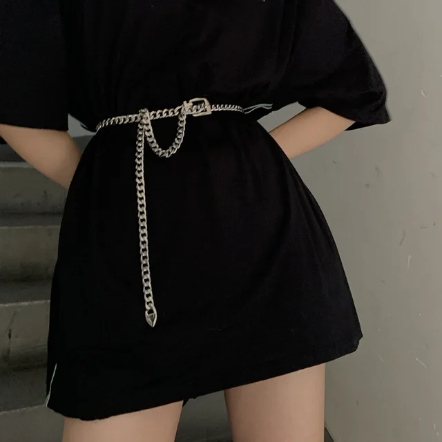 Waist chain metal chain men's and women's belt Waist Chain - Shop at LoveMi
