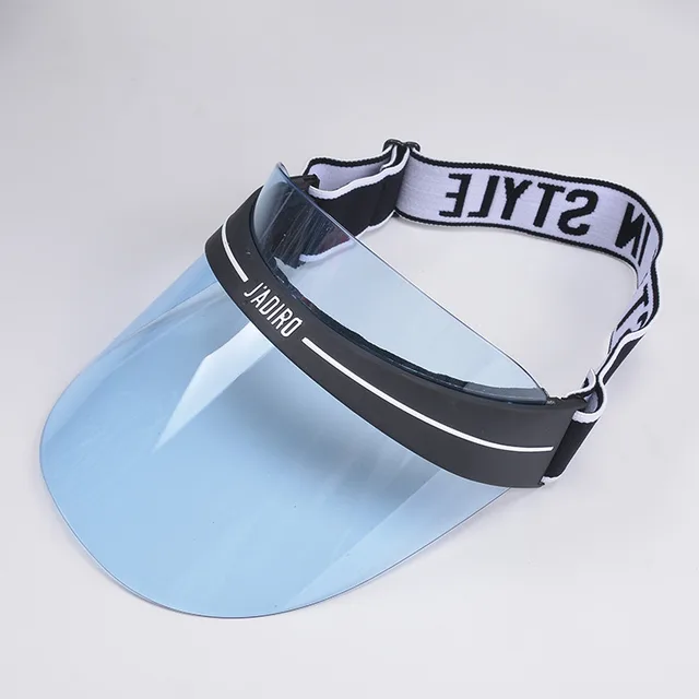 Transparent Sun Protectioncap UV Protection Visor Blue - Shop at LoveMi