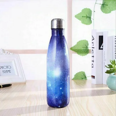 Vacuum Stainless Steel Cola Bottle Heat Preservation Portable Sports Water Cup 40Style - Shop at LoveMi