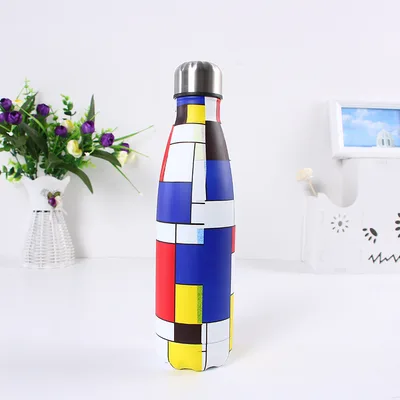 Vacuum Stainless Steel Cola Bottle Heat Preservation Portable Sports Water Cup 8Style - Shop at LoveMi