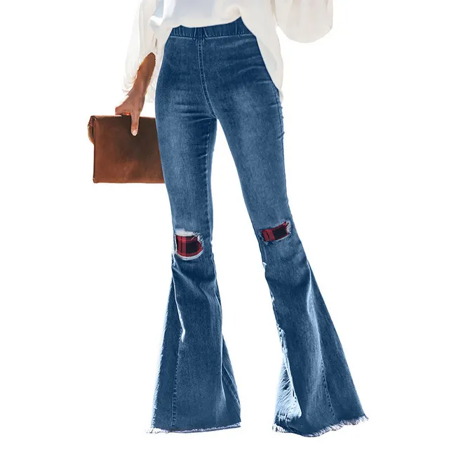 European And American Women's Skinny All Match Trousers Jeans Lc78486 Red - Shop at LoveMi