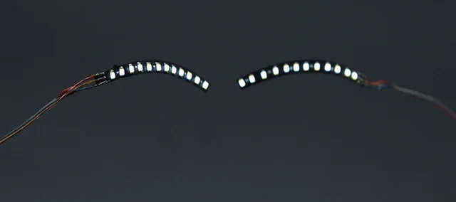 Handmade eyelash lamp White - Shop at LoveMi