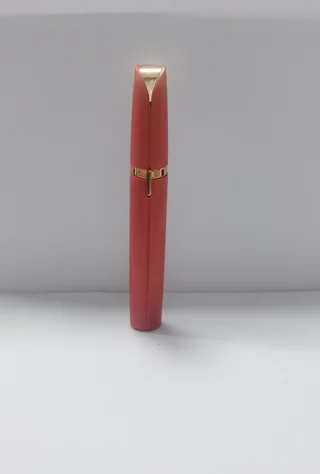 Mini Electric Eyebrow Trimmer Lipstick Brows Pen Hair Remover Painless Razor Epilator with LED Light - Red