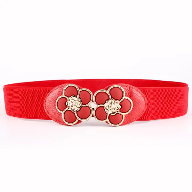 Women's versatile elastic waistband Red - Shop at LoveMi