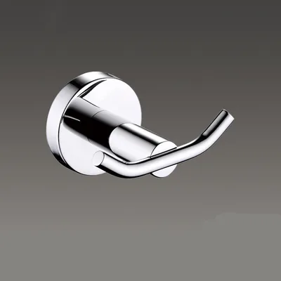 Towel rack set 304 stainless steel bathroom bathroom hardware pendant set Double Hook - Shop at LoveMi
