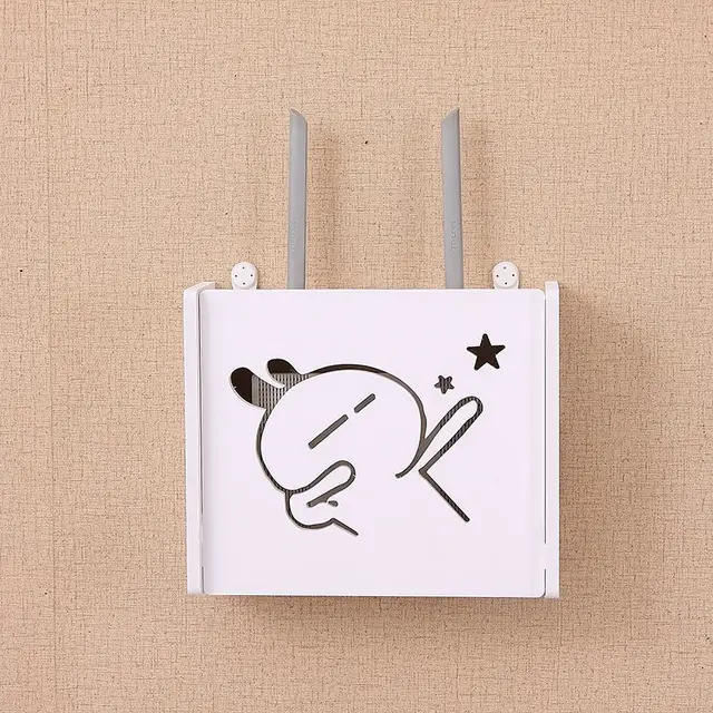 Eco friendly hanging Wifi Router Storage Boxes Rabbit - Shop at LoveMi