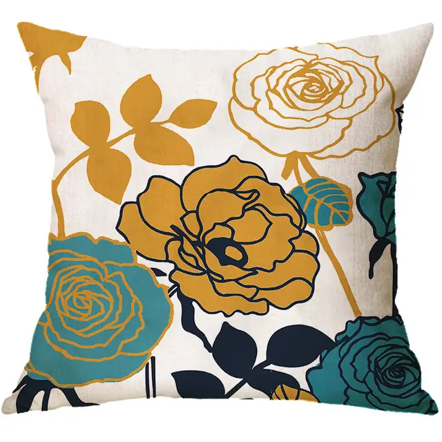 Classic geometric letter pillowcase A02 - Shop at LoveMi