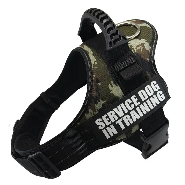 Personalized Custom Reflective Breathable Dog Harness NO PULL Adjustable Pet Harness For Small Large Dog Harness Vest With Patch Mosai - Shop at LoveMi